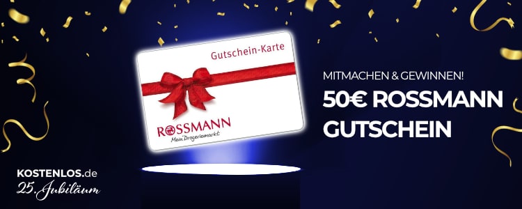 50€ Rossmann-Gutschein gewinnen
