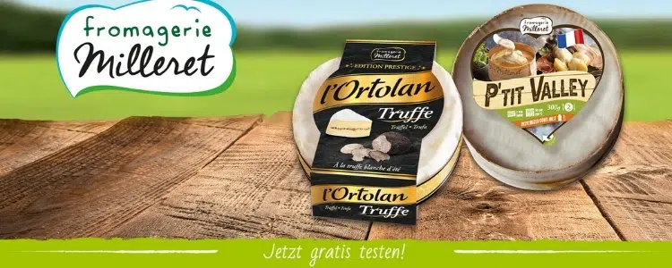 Fromagerie Milleret gratis Käse