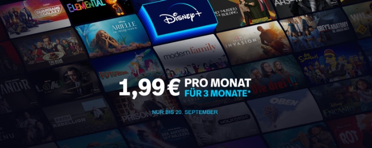 Disney+ für 1,99€