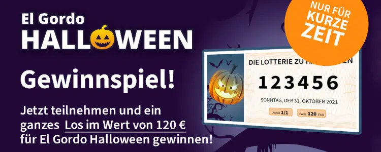 El Gordo Halloween-Gewinnspiel