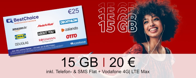 Vodafone CallYa Bonus-Deal
