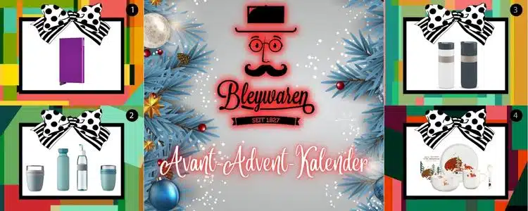 Avant-Adventskalender von Bleywaren