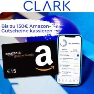 150€ Amazon-Gutscheine mit CLARK