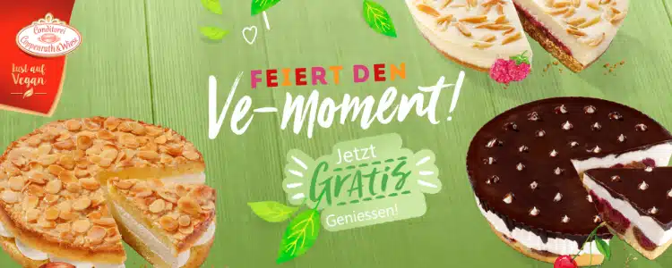 Coppenrath & Wiese veganer Kuchen gratis testen