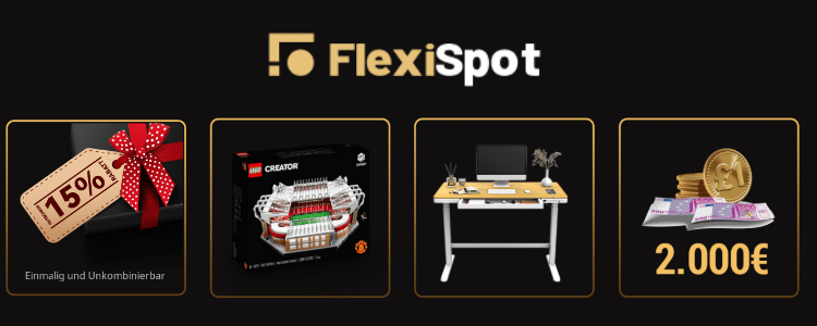 FlexiSpot Gewinnspiel