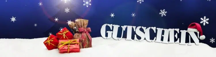 Gutscheine Weihnachtlich