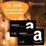 2x 20€ Gutschein