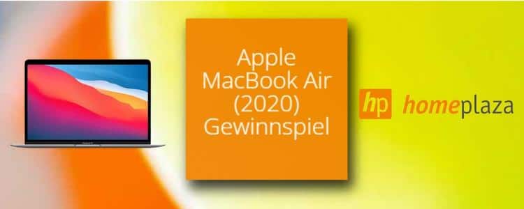 Apple MacBook Air bei homeplaza gewinnen