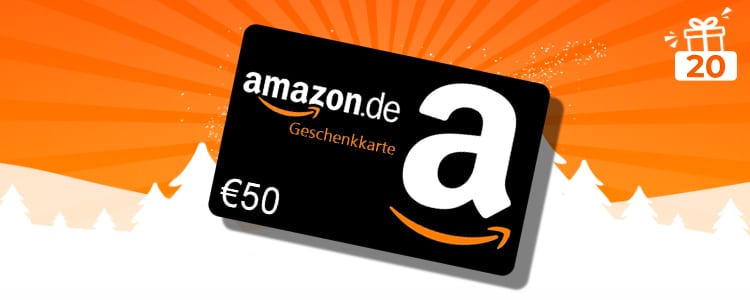 50€ Amazon-Gutschein gewinnen