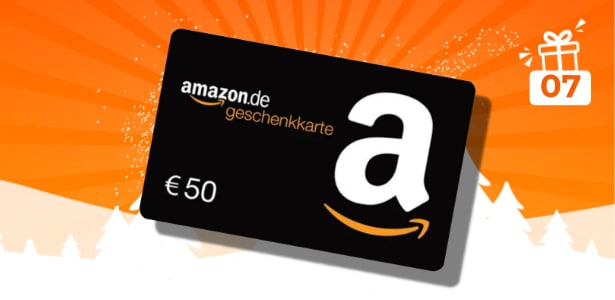 50€ Amazon-Gutschein Türchen 07