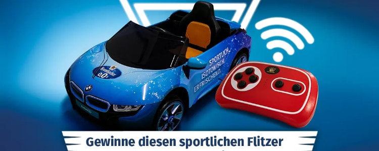BMW i8 im Krombacher-Design gewinnen