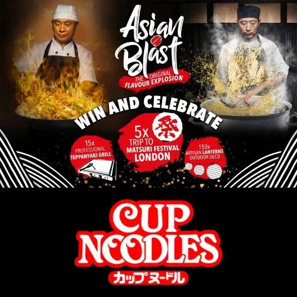 Cup NoodlesGewinnspiel LondonReise absahnen