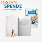Organspende Notizbuch