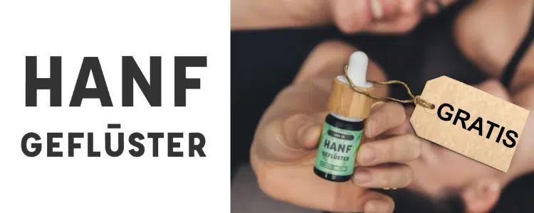 Hanfgeflüster gratis CBD-Öl