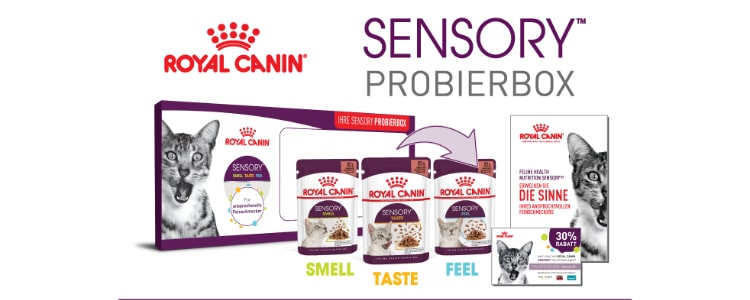 Gratis Probierbox Royal Canin Sensory