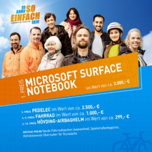 Microsoft Surface Notebook gewinnen