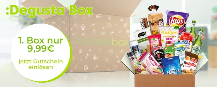 Degusta Box Gutschein 9,99€