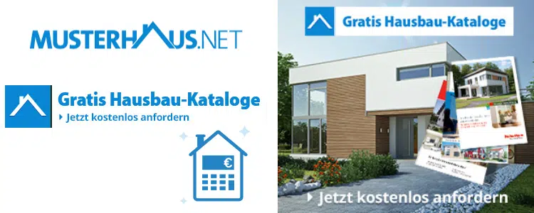 Hausbau Kataloge bei Musterhaus.net anfordern