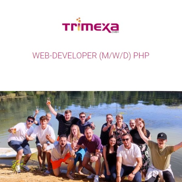 TriMeXa sucht Web Developer