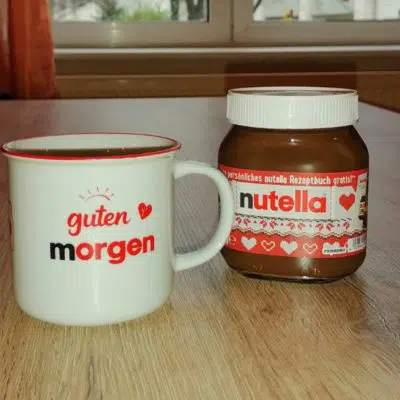 guten Morgen-Tasse von nutella