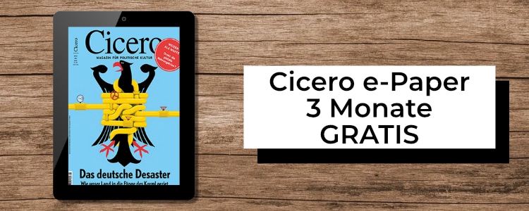 Cicero e-Paper 3 Monate kostenlos