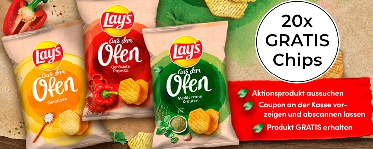 Coupon Lay's Ofenchips