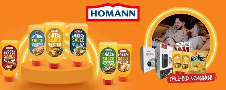 Homann verlost Chill-Boxen für entspannte Filmeabende