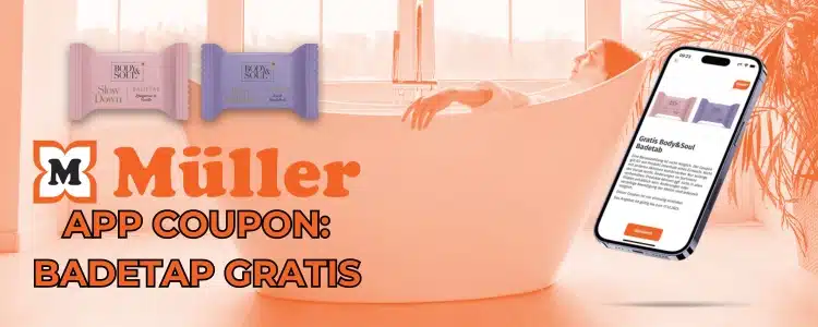 Müller App Coupon Badetap