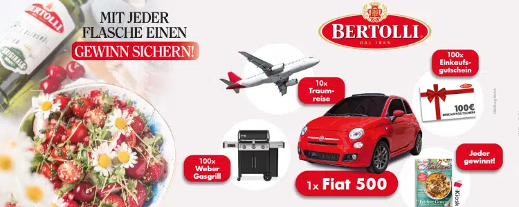 Bertolli Gewinnspiel