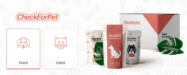 CheckForPet; Futterpaket für Hunde