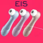 Satisfyler Pro 2 in 3 Farben; Eis.de-Logo