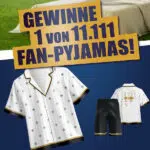 Fan Pyjama gewinnen