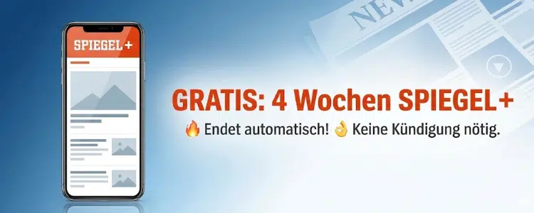 Spiegel+ 4 Wochen gratis testen