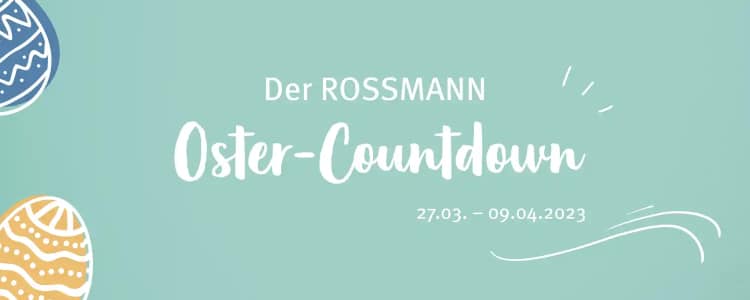Rossmann Oster-Countdown 2023