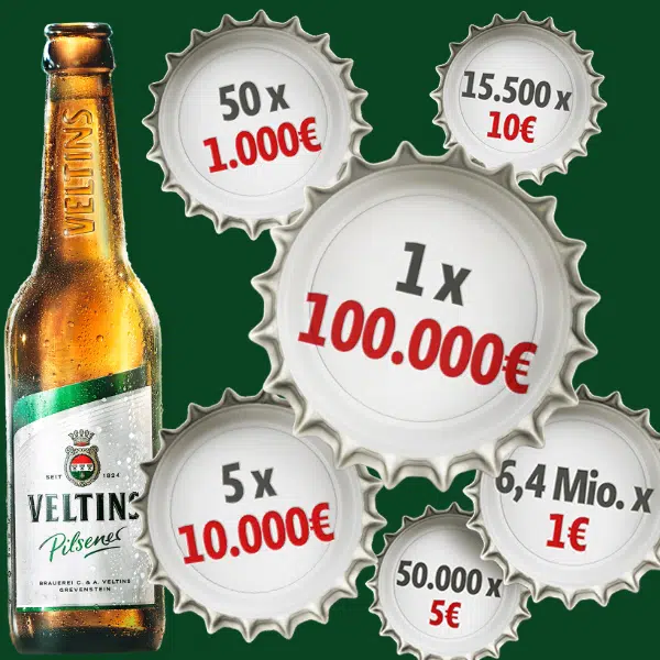 Veltins Megachance Code eingeben amp E Auto gewinnen