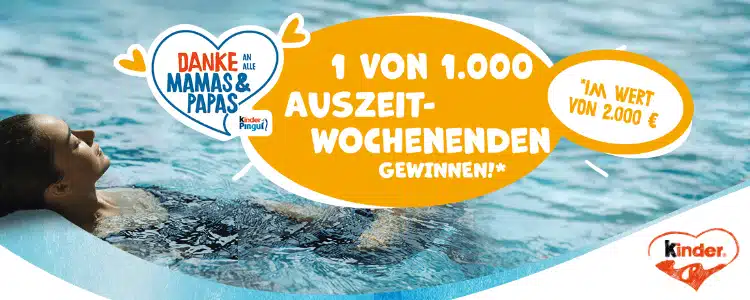 kinder Pingui-Gewinnspiel