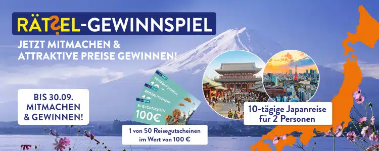 Japanreise bei Aldi gewinnen