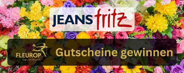 Jeans Fritz Gewinnspiel Fleurop Gutschein im Wert von 50€