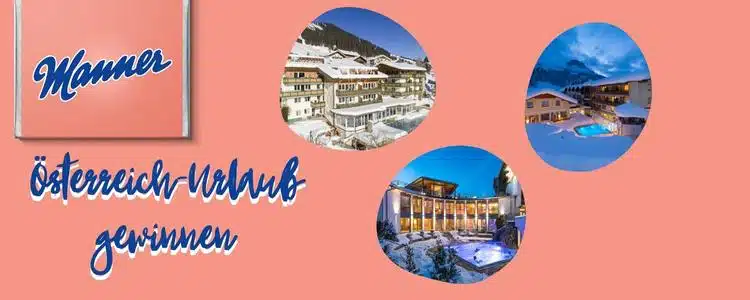 Manner verlost Österreich-Urlaube