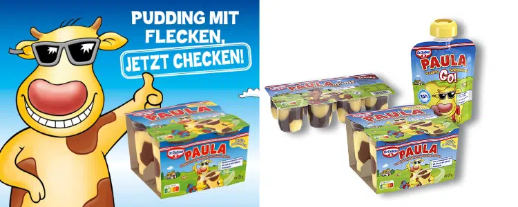 Paula Pudding von Dr. Oetker gratis testen