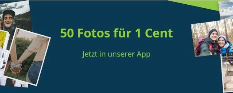 50 Fotos für 1 Cent bei PosterXXL