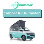 movacar 1€ Camper mieten