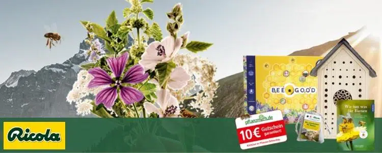 Ricola Bienen retten und gewinnen