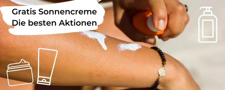 Sonnencreme-Aktionen