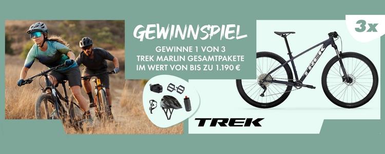 Fahrrad XXL-Gewinnspiel: Trek-Pakete gewinnen