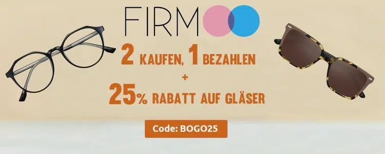2-für-1-Aktion bei Firmoo