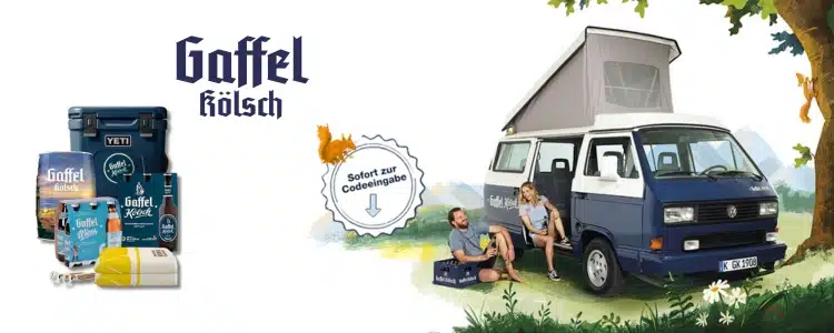 VW Camper bei Gaffel gewinnen