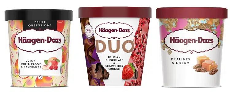 Häagen Dazs Eisbecher