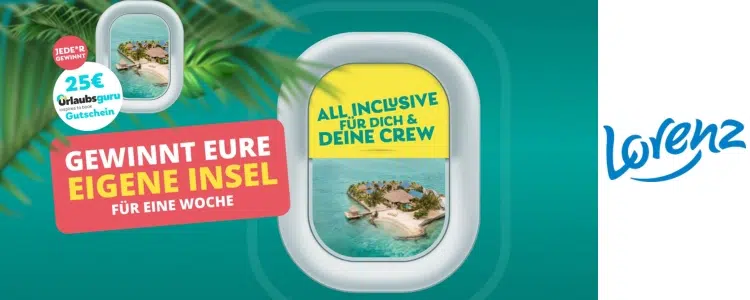 Lorenz Gewinnspiel Privatinsel