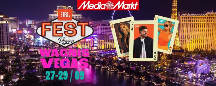 MediaMarkt verlost Reise zum JBL-Festival in Las Vegas